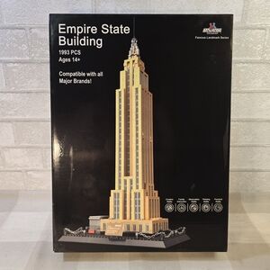 Empire State Building Block Set Landmark Series ~ 1993 Pcs Apostrophe Games NEW!